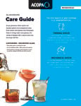 Glassware Care Guide Glassware Care Guide
