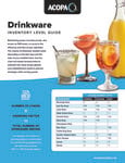 Inventory Level Guide - Drinkware Inventory Level Guide - Drinkware