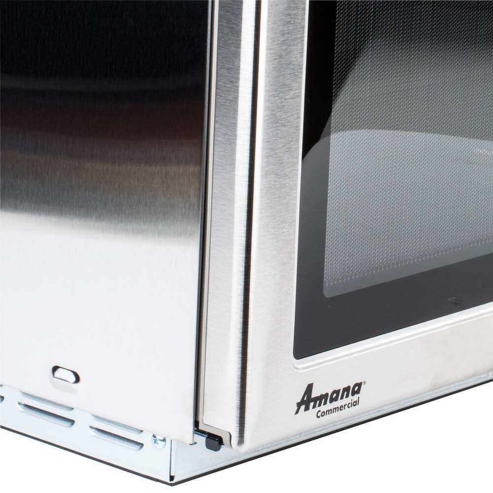 Amana RCS10TS Stackable Commercial Microwave with Push Button Controls