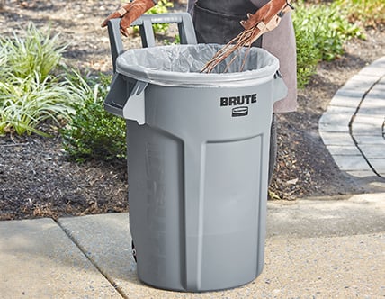 Outdoor Trash Cans