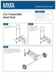 2in1 Convertible Hand Truck Instructions 2in1 Convertible Hand Truck Instructions
