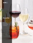 Acopa Covella Glassware Sell Sheet Acopa Covella Glassware Sell Sheet