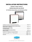 B-7120-7128 Installation Instructions B-7120-7128 Installation Instructions