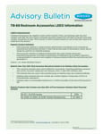 Bobrick TB-88 Restroom Accessories LEED info Advisory Bulletin Bobrick TB-88 Restroom Accessories LEED info Advisory Bulletin