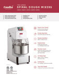 Estella Spiral Dough Mixers Brochure Estella Spiral Dough Mixers Brochure