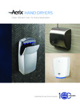 3897-Aerix-Hand-Dryers-Brochure 3897-Aerix-Hand-Dryers-Brochure