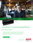 APC Back-UPS surge protector brochure APC Back-UPS surge protector brochure