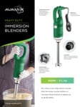 AvaMix Heavy-Duty Immersion Blender Brochure AvaMix Heavy-Duty Immersion Blender Brochure