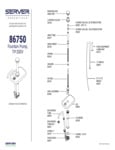 Parts list 86750 Parts list 86750
