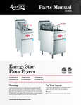 Energy Star Floor Fryers Parts Manual Energy Star Floor Fryers Parts Manual