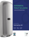 Enivornmental Product Declaration Thin Air Excel Dryer Enivornmental Product Declaration Thin Air Excel Dryer