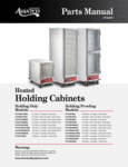 Avantco Holding & Proofing Cabinets Parts Manual Avantco Holding & Proofing Cabinets Parts Manual