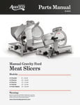 Manual Slicers 177SL Parts Manual Manual Slicers 177SL Parts Manual