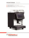 Nuova Simonelli ProntoBar Touch Manual Nuova Simonelli ProntoBar Touch Manual