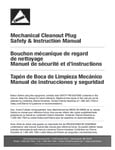 Cherne Mechanical Cleanouts Instructions Cherne Mechanical Cleanouts Instructions
