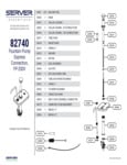 Server 82740 Parts List Server 82740 Parts List