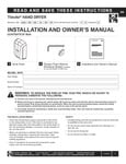 Excel Dryer ThinAir-Manual-English-1 Excel Dryer ThinAir-Manual-English-1