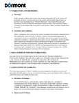 Dormont’s Warranty Information Dormont’s Warranty Information