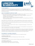 Lavex Janitorial Hand Dryer Limited Warranty Lavex Janitorial Hand Dryer Limited Warranty
