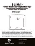 World Dryer L-Series Installation Instructions World Dryer L-Series Installation Instructions
