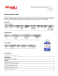 Wypall 54481 Technical Data Sheet Wypall 54481 Technical Data Sheet