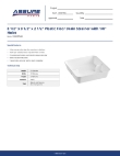 Assure Parts 190FSPTABS Specsheet Assure Parts 190FSPTABS Specsheet