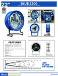 BLUE 2200 Spec Sheet BLUE 2200 Spec Sheet