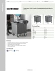 CaterGator 215IB125GY Specsheet CaterGator 215IB125GY Specsheet