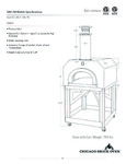 Chicago Brick Oven CBO-O-MBL-750 spec sheet Chicago Brick Oven CBO-O-MBL-750 spec sheet