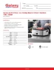 Galaxy 177GCR18 Specsheet Galaxy 177GCR18 Specsheet