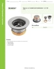 Regency Plumbing & Hardware 600DB15 Specsheet Regency Plumbing & Hardware 600DB15 Specsheet