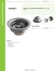 Regency Plumbing & Hardware 600DB35 Specsheet Regency Plumbing & Hardware 600DB35 Specsheet