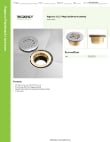 Regency Plumbing & Hardware 600MOPDRAIN Specsheet Regency Plumbing & Hardware 600MOPDRAIN Specsheet