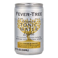 Fever-Tree Light Premium Tonic Water Can 5 fl. oz. - 24/Case