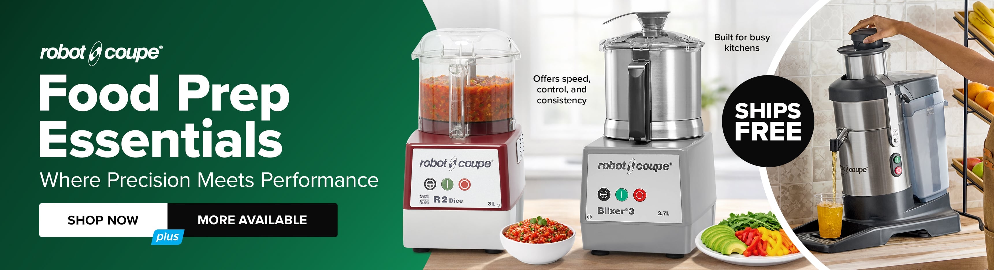 Food Prep Essentials from Robot Coupe - Where Precision Meets Performance. Shop Now. More Available.