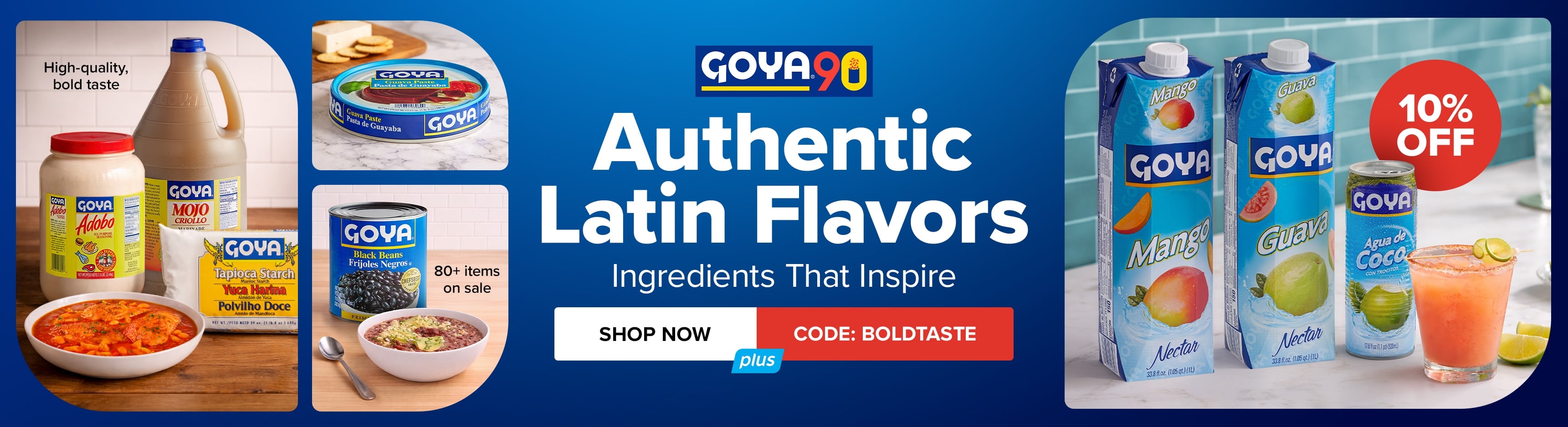 10% off Goya Authentic Latin Flavors - Ingredients That Inspire