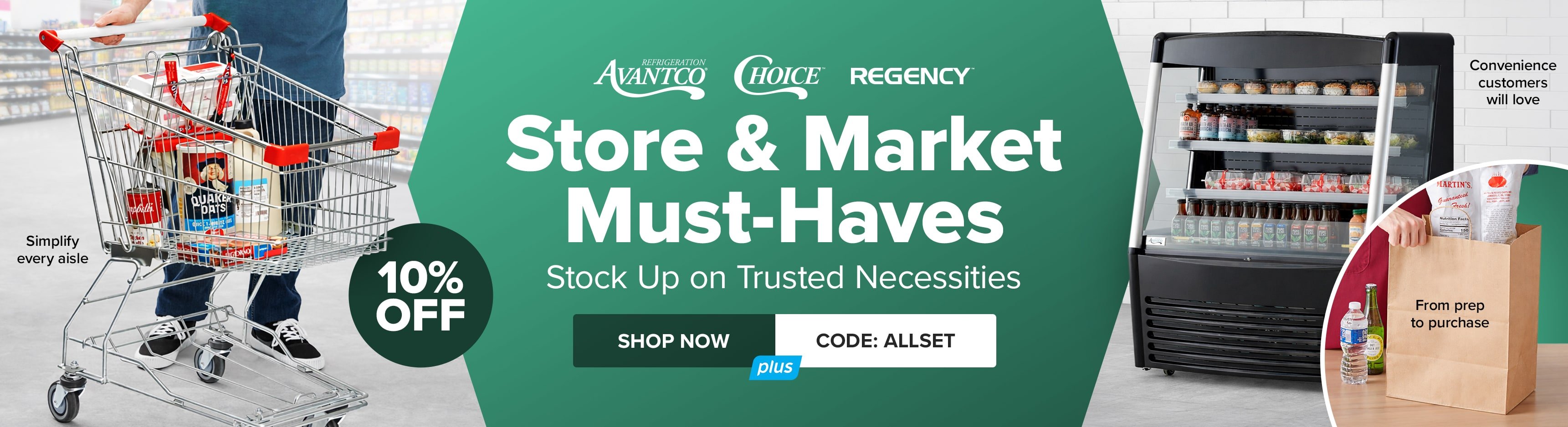 10% Off Store & Market Must-Haves - Stock Up on Trusted Necessities - Use Code ALLSET