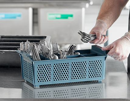 Noble Warewashing Dish and Flatware Racks