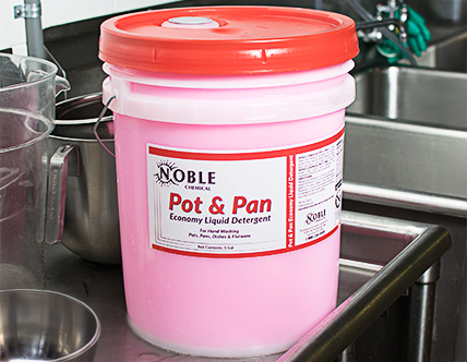 Noble Commercial Dish Soap & Sanitizer