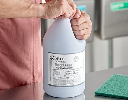 Noble Bar Glass and Glass Washing & Sanitizing Chemicals