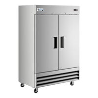 Avantco A-49F-HC 54 inch Solid Door Reach-In Freezer