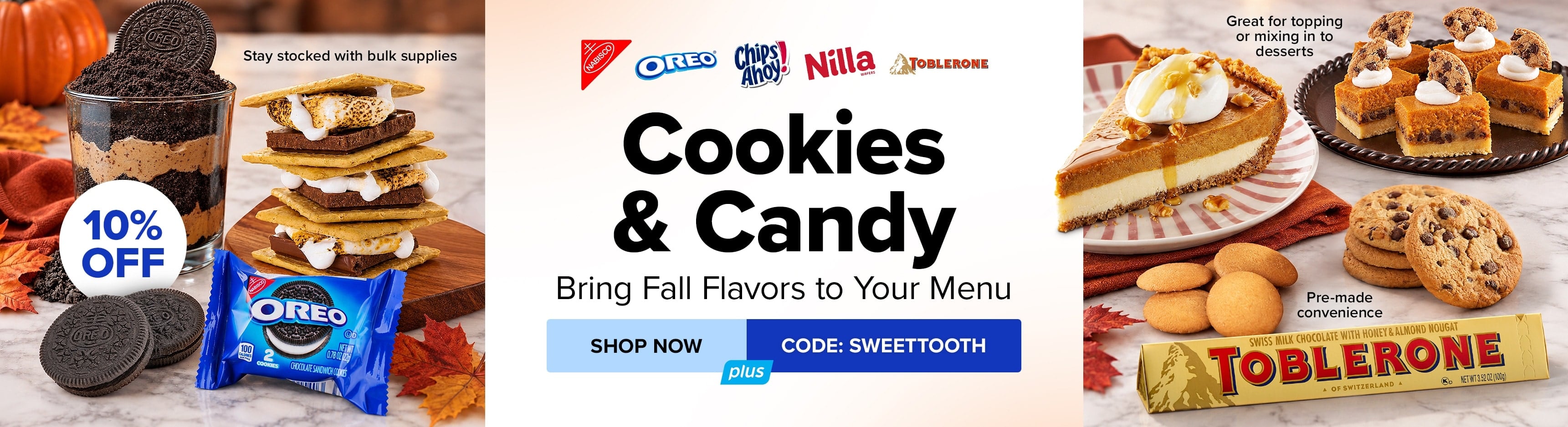 Save 10% This Week on Nabisco Cookies & Candies; Use Code: SWEETTOOTH