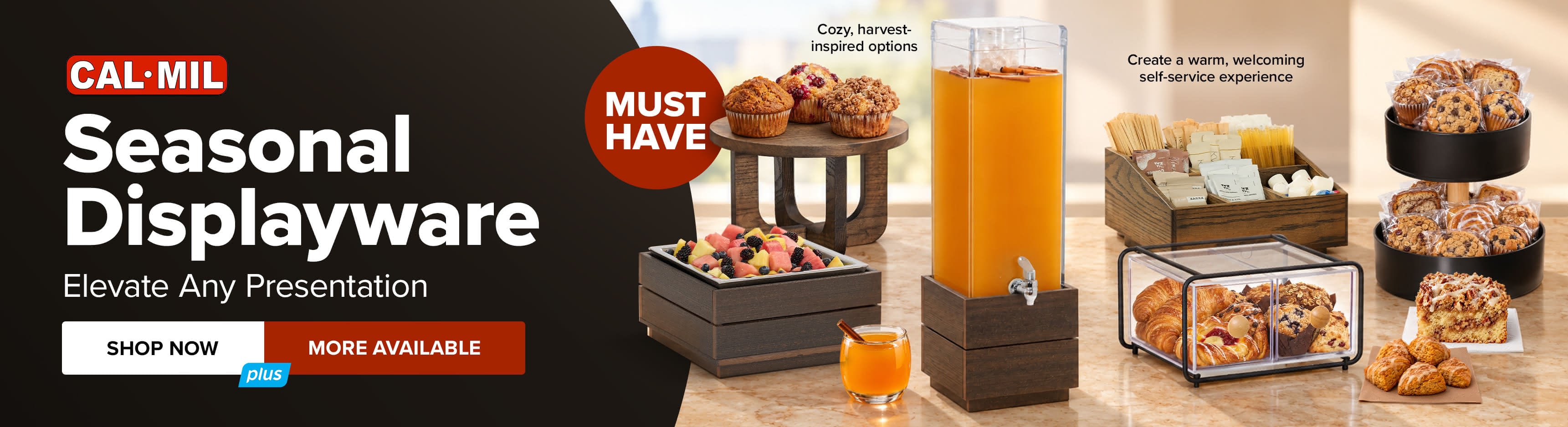 Cal-Mil Seasonal Displayware - Elevate Any Presentation. Shop Now. More Available