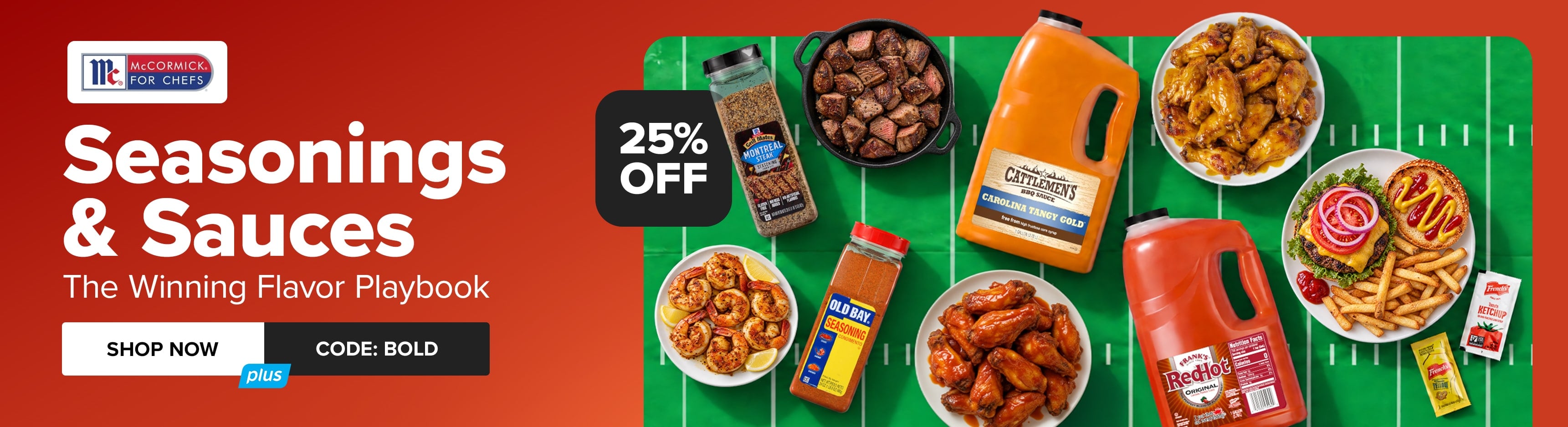 Save 25% on Seasonings & Sauces from McCormick
